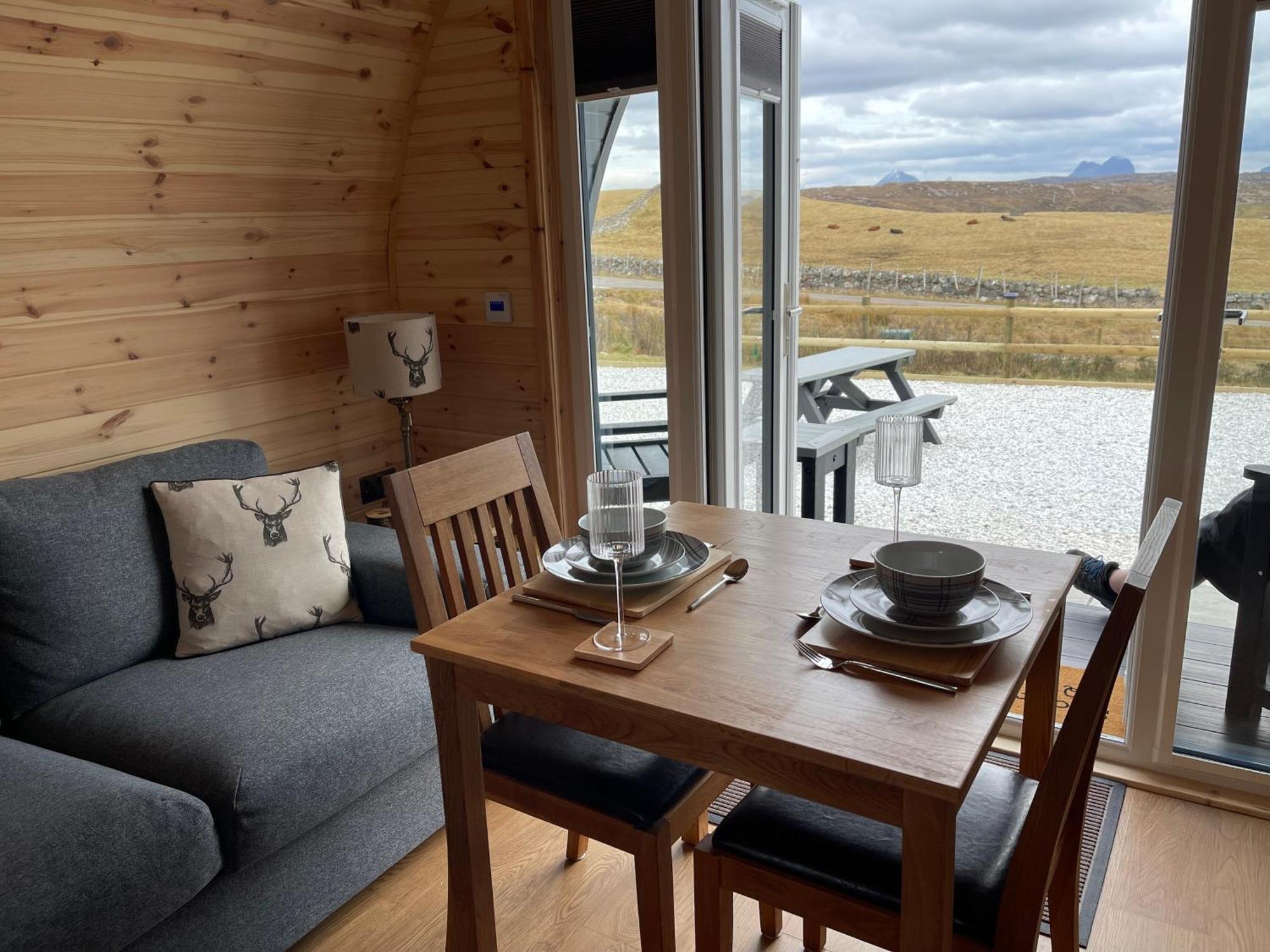 Villa Stoer Pods - Quinag Pod Lochinver Exterior foto