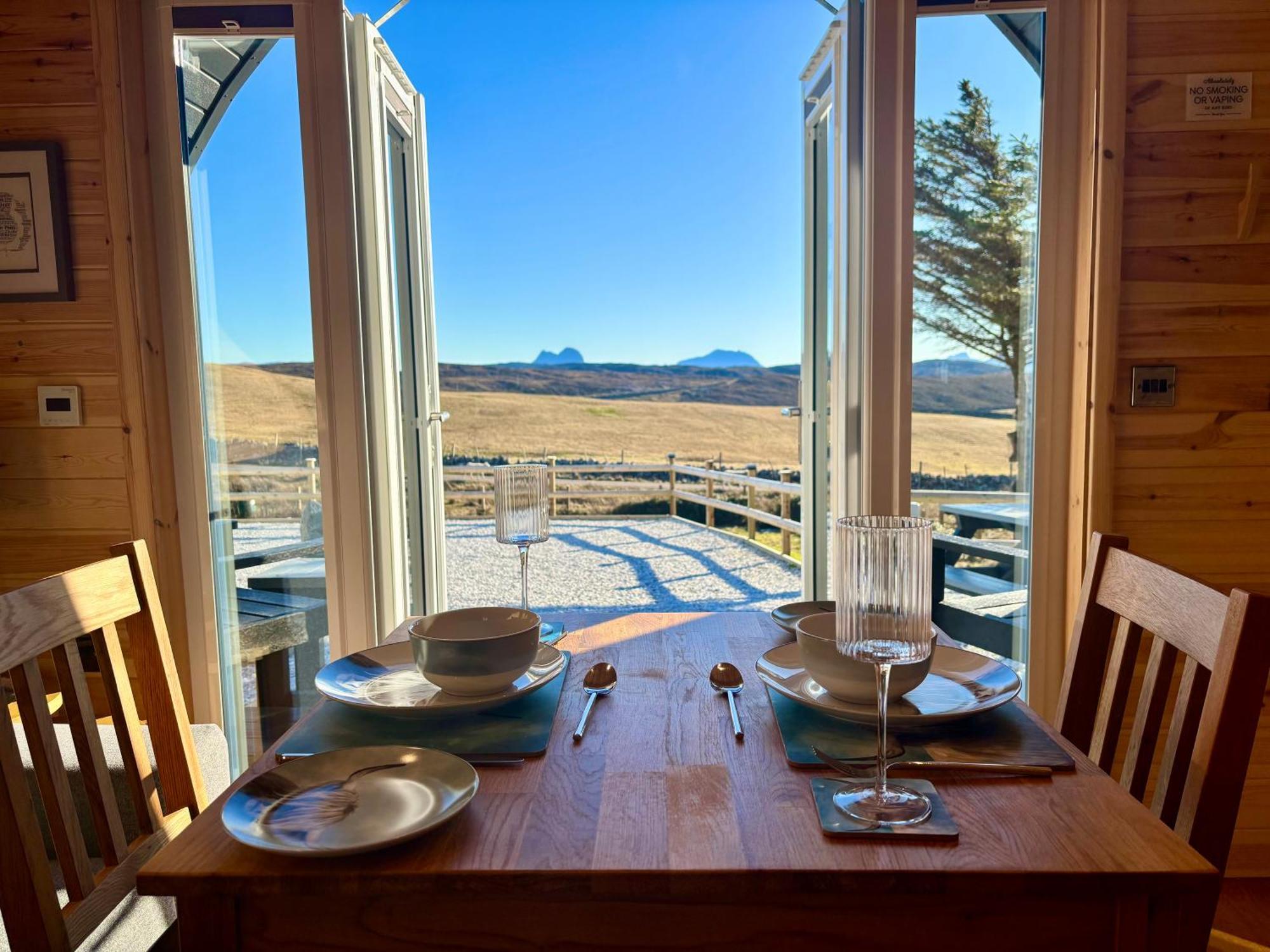 Villa Stoer Pods - Quinag Pod Lochinver Exterior foto